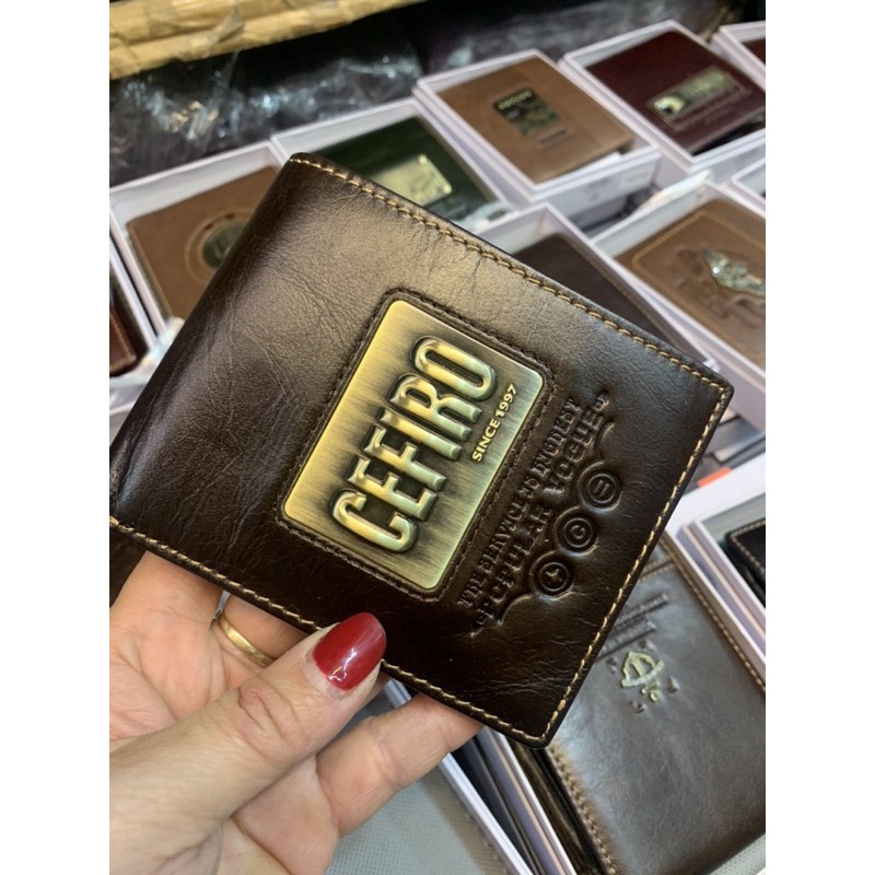 Ví nam da thật hiệu cefiro