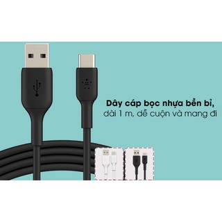 Cáp Type C 1m Belkin CAB001 (1M) ( Likenew )