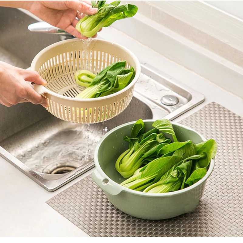 Rổ Rửa Trái Cây 4 Tầng Tiện Lợi