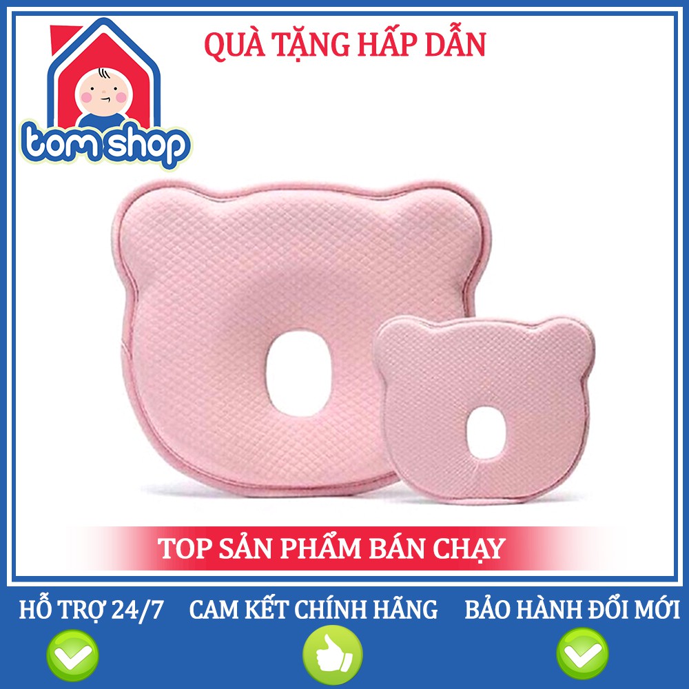 💝SIÊU SALE💝Gối Cao Su Non Chống Bẹp Đầu ✔ Chống Móp Méo Đầu ✔ Chống Vẹo Cột Sống Cho Bé