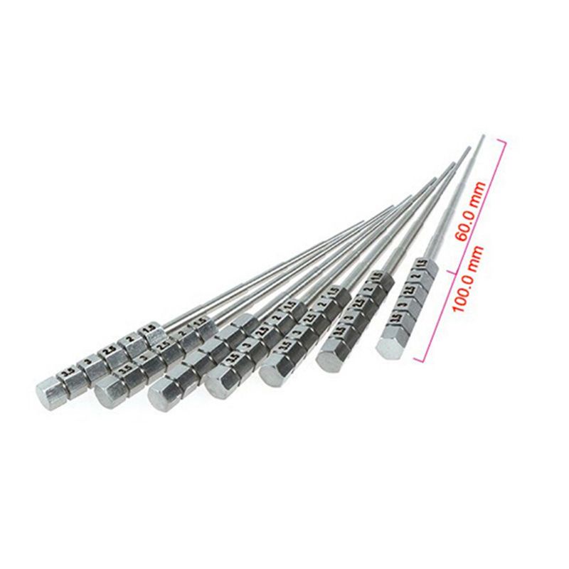 Set 5 Kích Cỡ Hạt Tròn Bằng Thép Làm Trang Sức DIY
