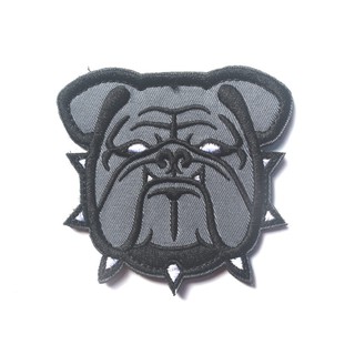 Sticker Ủi Thêu Hình Chó Bull