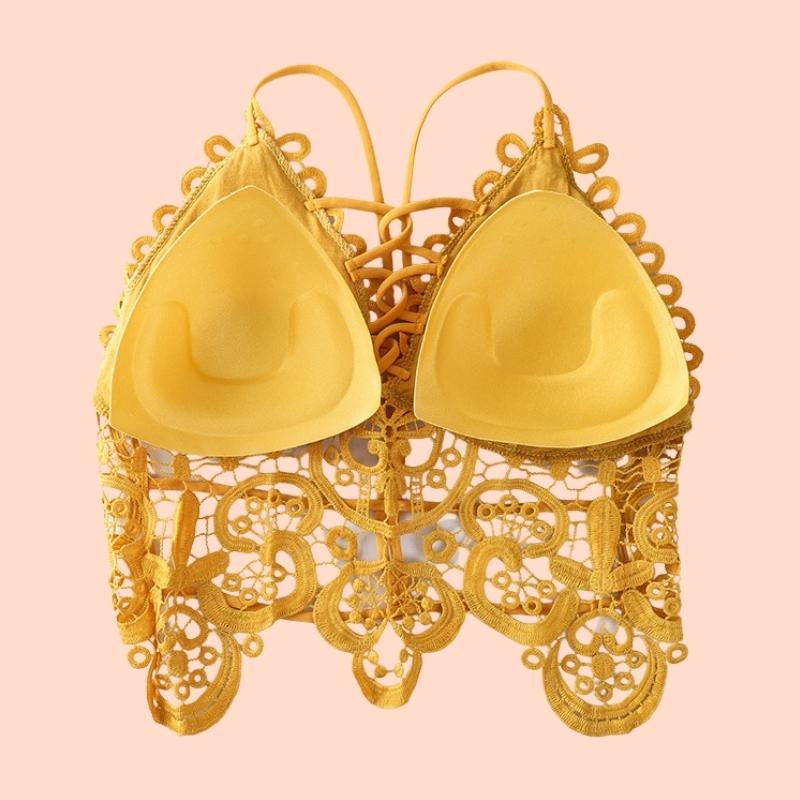 Áo Lót Nữ Sexy Quyến Rũ SU Official, Áo Bikini Len Có Sản Mút 210