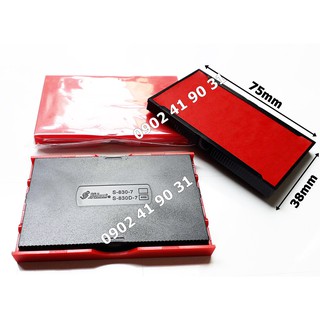 Tampon Dấu Lật Shiny S830 [ Khay Thẻ Mực S-830-7 ]
