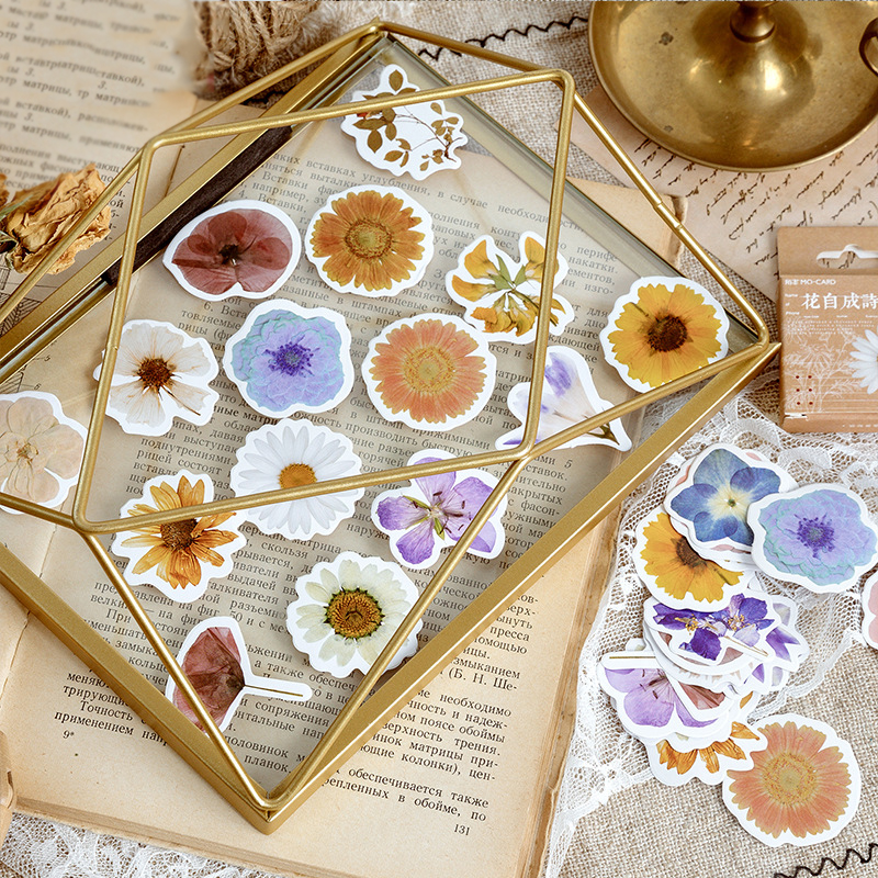 Hộp 46 Nhãn Dán Trang Trí Xinh Xắn