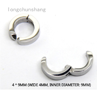 1 Khuyên Kẹp Tai Nam Châm Bằng Thép Titan Thời Trang