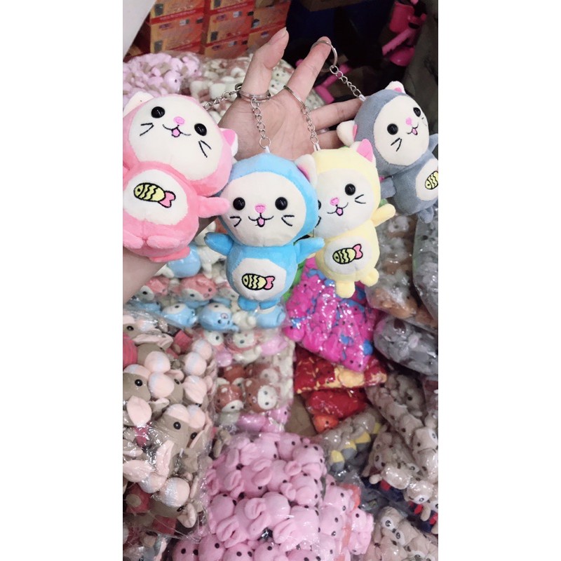 Sỉ 5 móc khoá gấu bông các mẫu loại to