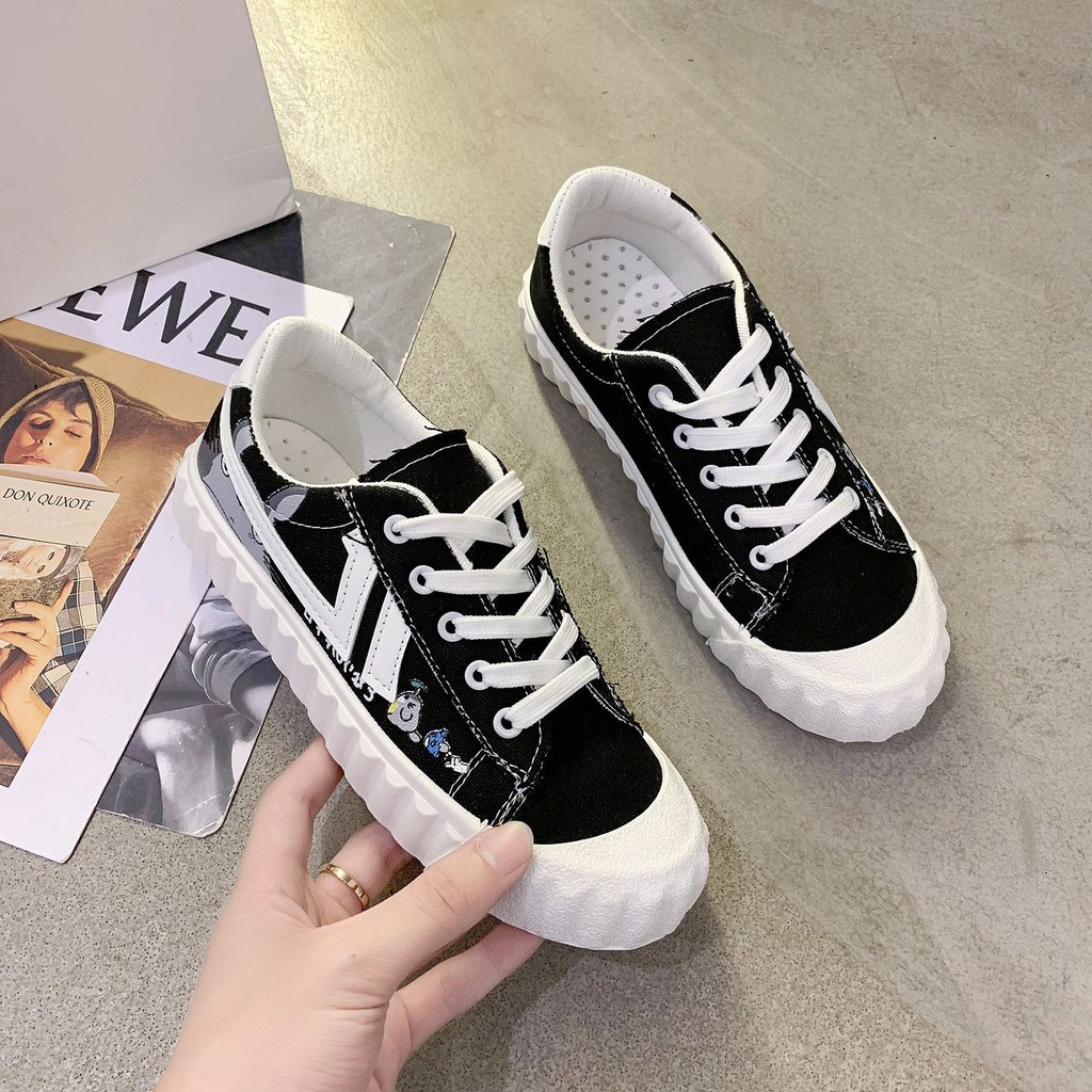 Giày vải Canvas thời trang mùa xuân 2020 cho học sinh | BigBuy360 - bigbuy360.vn