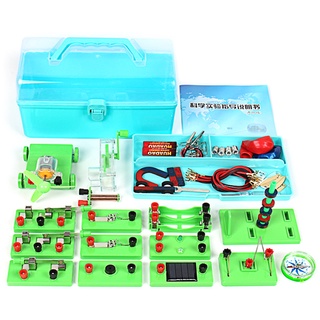 Bộ dụng cụ học tập gồm bảng mạch điện và nam châm dành cho học sinh trung học