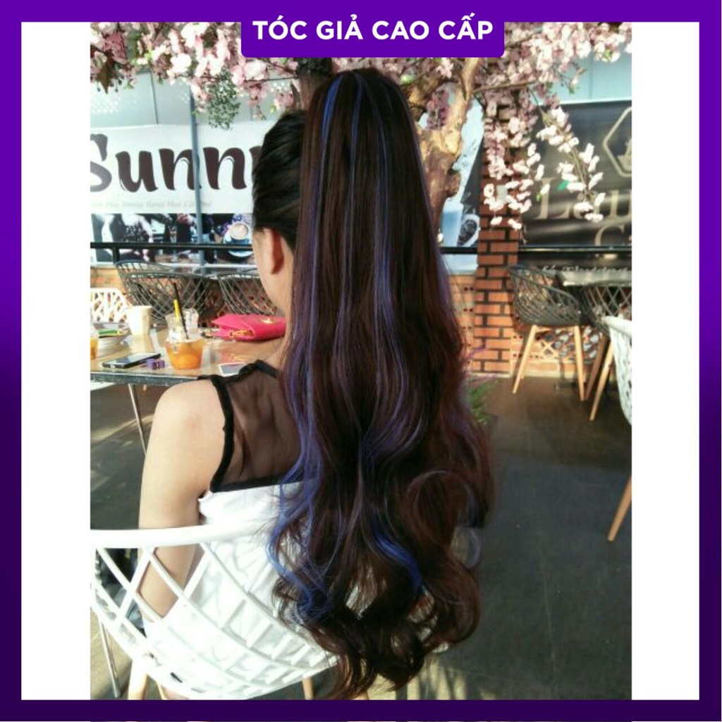 Tóc ngoặm line hàng độc quyền hình tự chụp