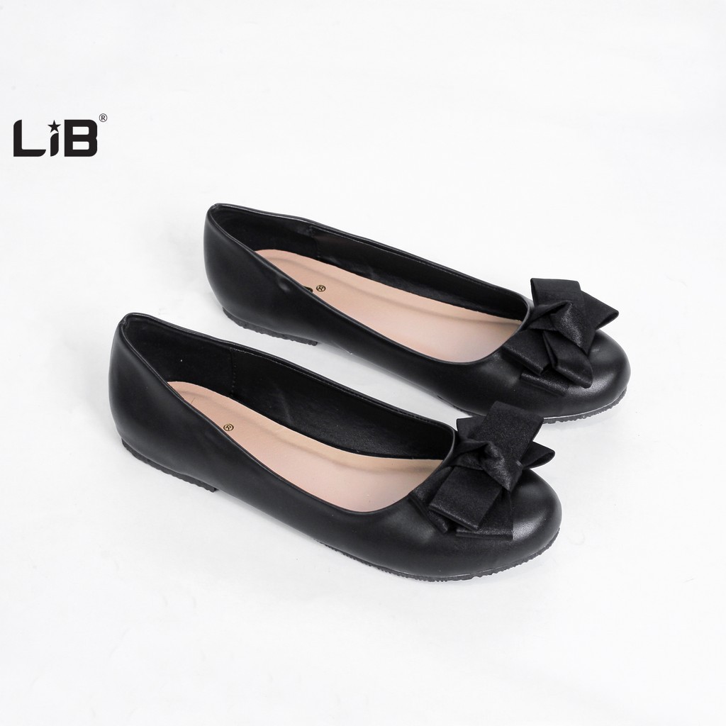 LiB - Giày Búp Bê Nữ Thời Trang Mũi Tròn Nơ S503 | BigBuy360 - bigbuy360.vn