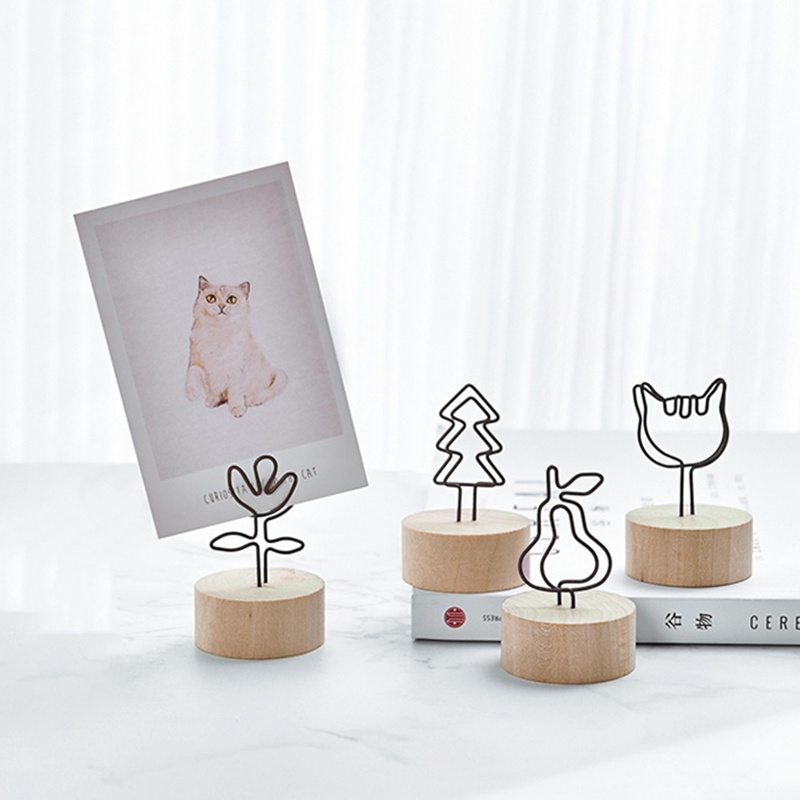 Giá Đỡ Kẹp Ảnh/ Giấy Ghi Chú Để Bàn Trang Trí