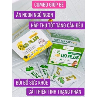 Combo 2 hộp Men Sống Sun cho trẻ biếng ăn, nhẹ cân