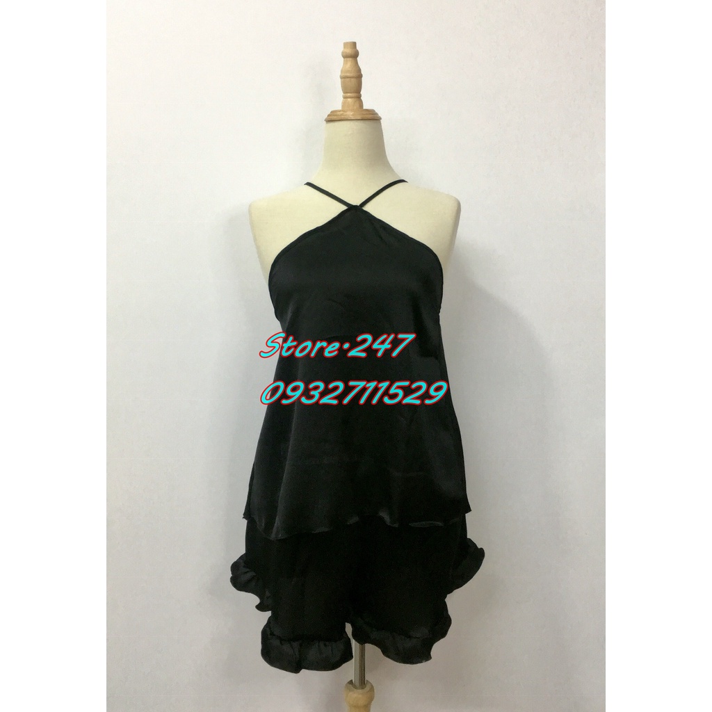 (DƯỚI 55KG) BỘ YẾM SATIN KHÔNG MÚT DỄ THƯƠNG MẶC NGỦ SIÊU XINH LUNG LINH, SATIN XỊN MỀM MƯỢT RẤT MÁT | BigBuy360 - bigbuy360.vn
