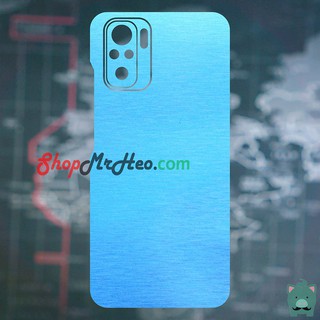 Skin Dán Mặt Sau Lưng Vân Nhôm Xiaomi Redmi Note 10 - Redmi Note 10 Pro