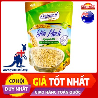 Yến mạch úc nguyên chất cán dẹt Oatmeal Pure 400g