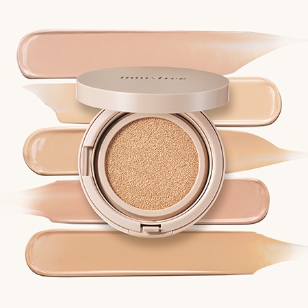 [new]  Phấn Nước Tạo Hiệu Ứng Căng Bóng Innisfree Skin Fit Glow Cushion SPF34 PA++ 14g