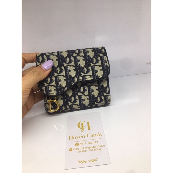 Ví cầm tay dior nhiều  ngăn