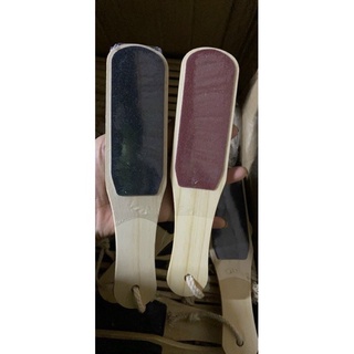 Chà gót mịn, Chà gót cán gỗ