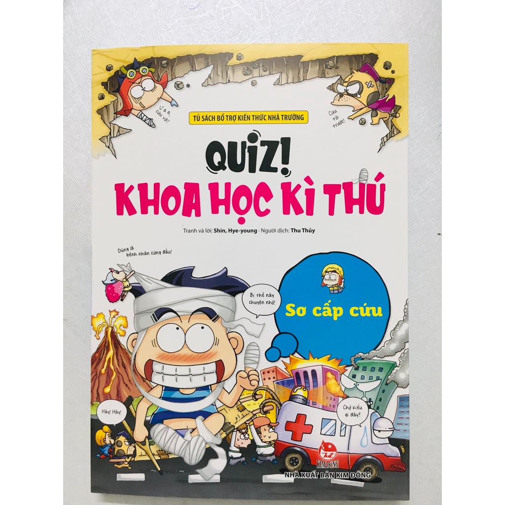 Combo sách -Quiz! Khoa Học Kì Thú -Lẻ tùy chọn(tái bản 2022)