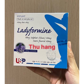Ladyformine - viên rửa vệ sinh