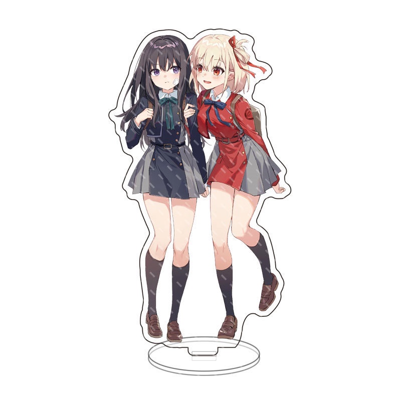 Mới Giá Đỡ Đĩa Lycoris Recoil Bằng Acrylic Cho Búp Bê Nishikigi Chisato Nakahara Mizuki Inoue Takina