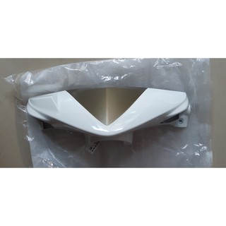 Ốp đầu trước (Nắp trước tay lái) Mio Ultimo - Maximo Trắng/Vàng sẫm mờ