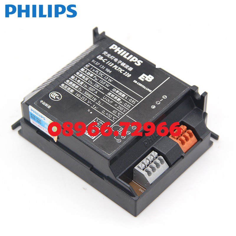 Chấn lưu điện tử bóng huỳnh quang Philips EB-C 113 PL-T/C 220-240V 50/60Hz