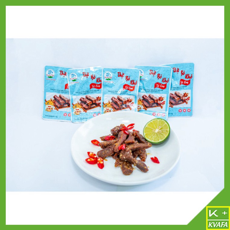 Bò Khô Vị Tê Cay Ăn Liền Gói 12gram, Gói Nhỏ Tiện Dụng Ăn Ngay Sau Khỉ Mở Hương Vị Thơm Ngon | BigBuy360 - bigbuy360.vn