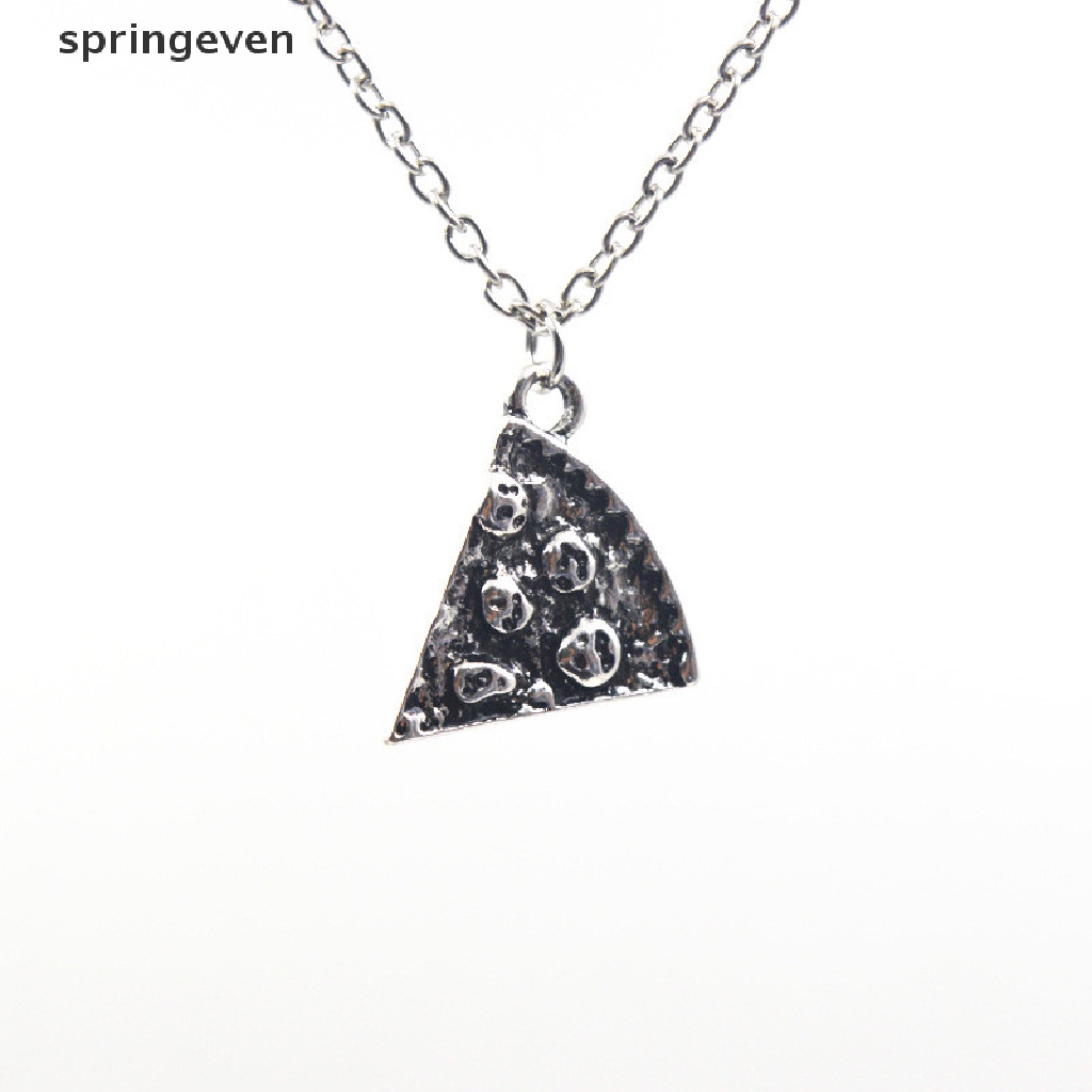 Vòng cổ Tình Bạn Mặt Pizza Khắc Chữ Best Friends