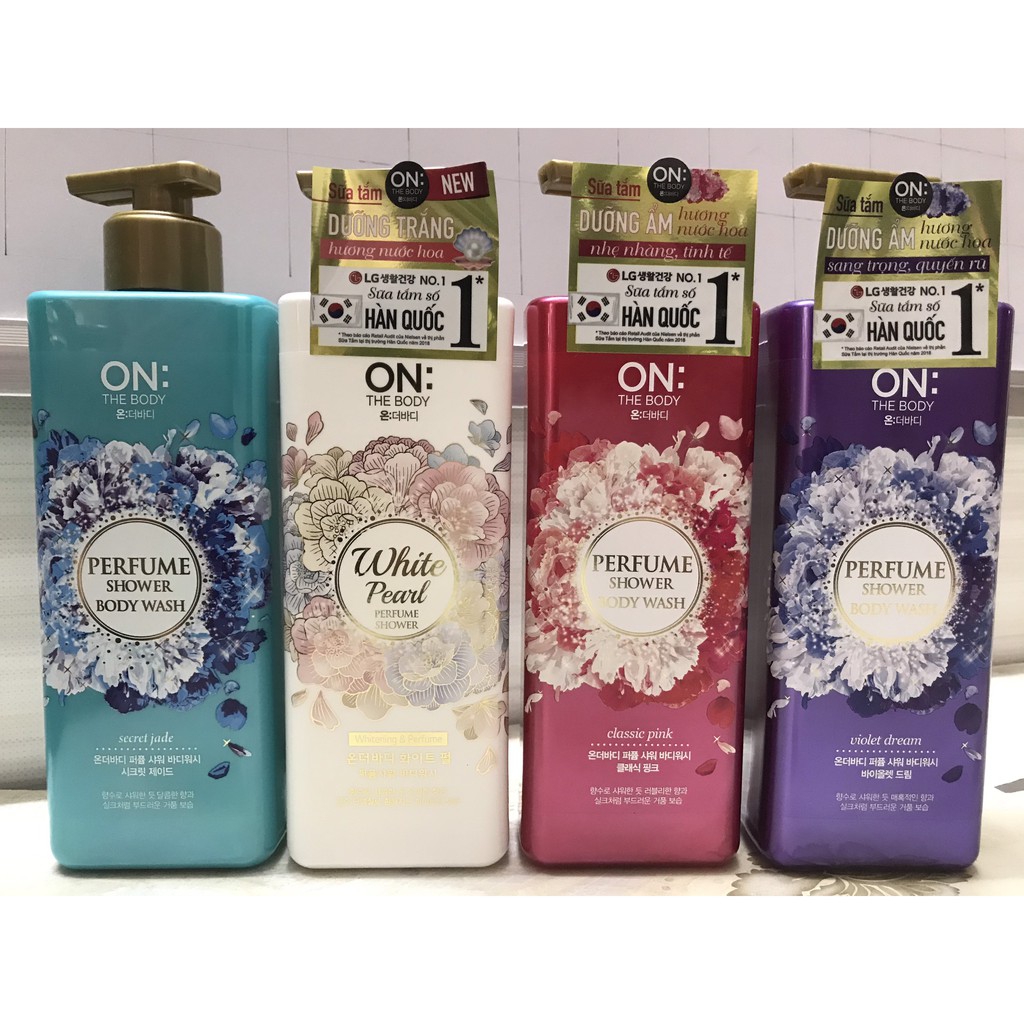 Sữa tắm ON THE BODY Perfume Shower Body Wash 500g