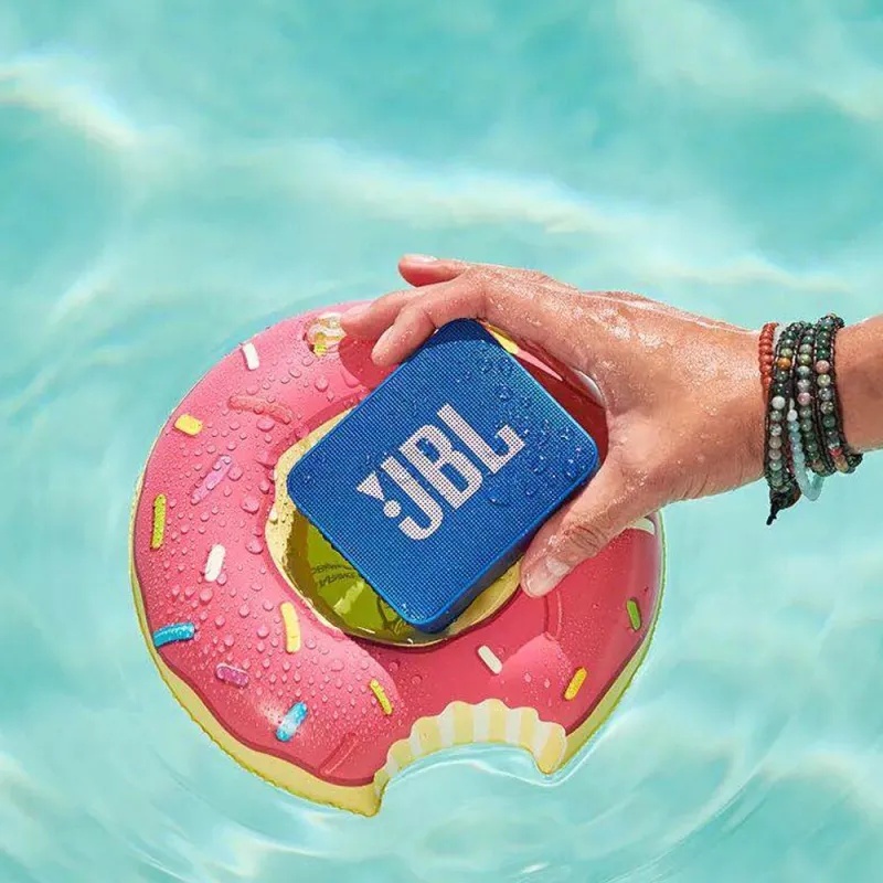 Loa Bluetooth Không Dây Mini 100% Chống Thấm Nước IPX7 GO2 Có Thể Sạc Lại Kèm Micro JBL GO2