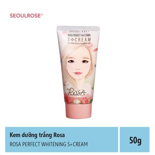 Kem Dưỡng Trắng SEOULROSE Rosa Perfect Whitening S+ Cream SPF35+PA+++ 50ml