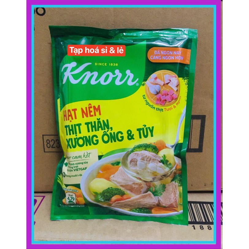 Hạt nêm Knorr từ thịt thăn và xương ống gói 170g