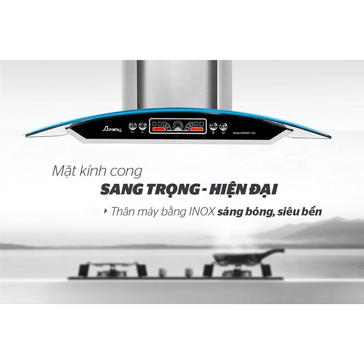 MÁY HÚT MÙI KÍNH CONG APEX APB6601-70C - HÀNG CHÍNH HÃNG