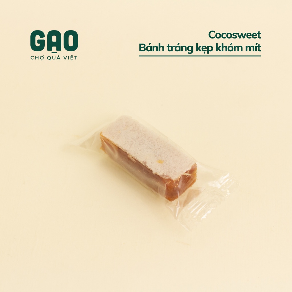 Bánh tráng kẹp khóm mít đặc sản Bến Tre - Cocosweet - Túi 400g
