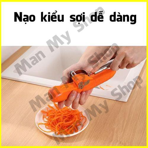 Nạo Rau Củ Hoa Quả Inox Đa Năng, Đồ Dùng Dụng Cụ Vật Dụng Nhà Bếp Thông Minh Độc Đáo Tiện Ích Giá Rẻ Bền Đẹp Man My Shop