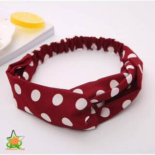 Turban chun chấm bi - nhiều màu