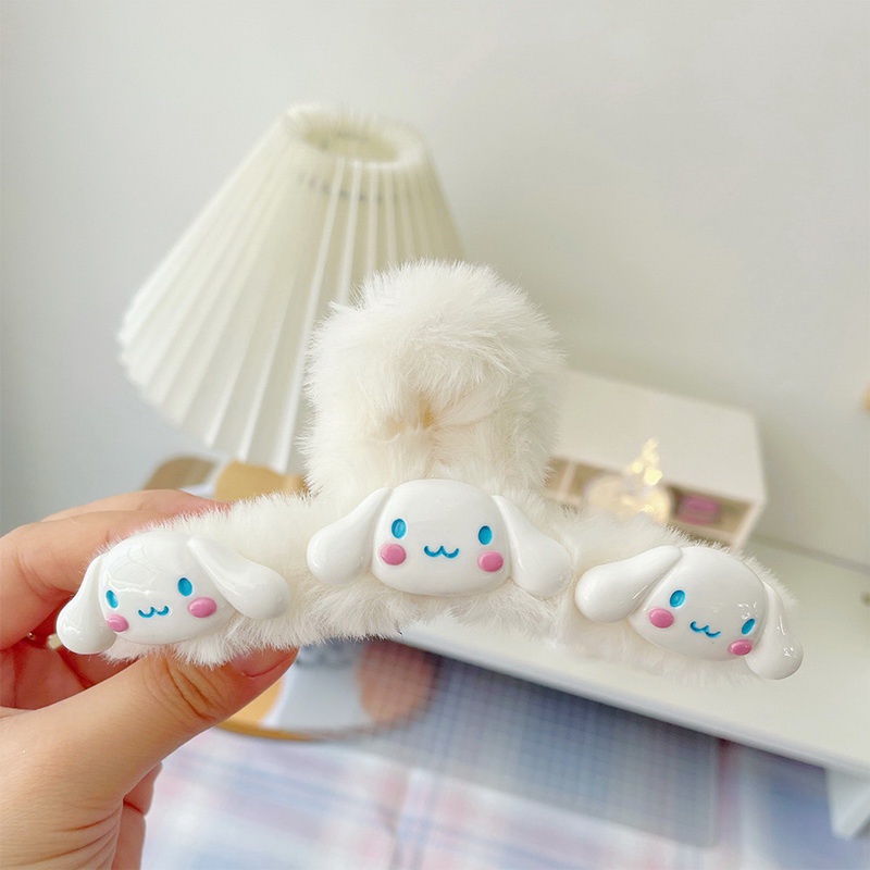 Kẹp Tóc Phối Lông Thời Trang Xinh Xắn Cho Nữ