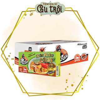 Thùng viên gia vị bún riêu chay gold 126gram ông chà và 80 hộp siêu tiết kiệm dễ dùng và tiện lợi thích hợp cho quán ăn