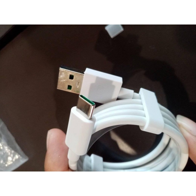 Dây cáp xạc nhanh Vooc chân Type-C cho Oppo, Hàng chính hãng công nghệ sạc nhanh Flash charge Vooc KLH
