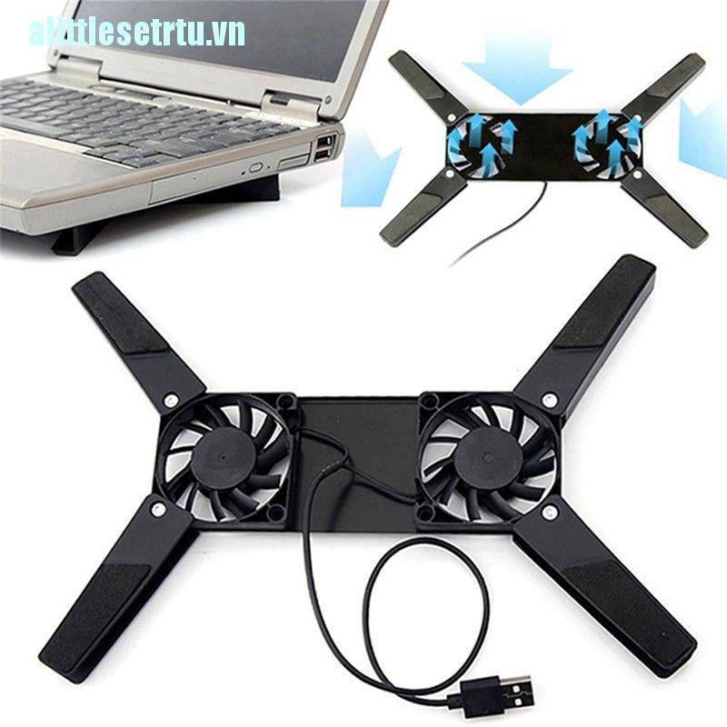 Quạt Tản Nhiệt Mini Hình Bạch Tuộc Cổng Sạc USB Có Thể Gập Lại Cho Notebook 7 "- 15"
