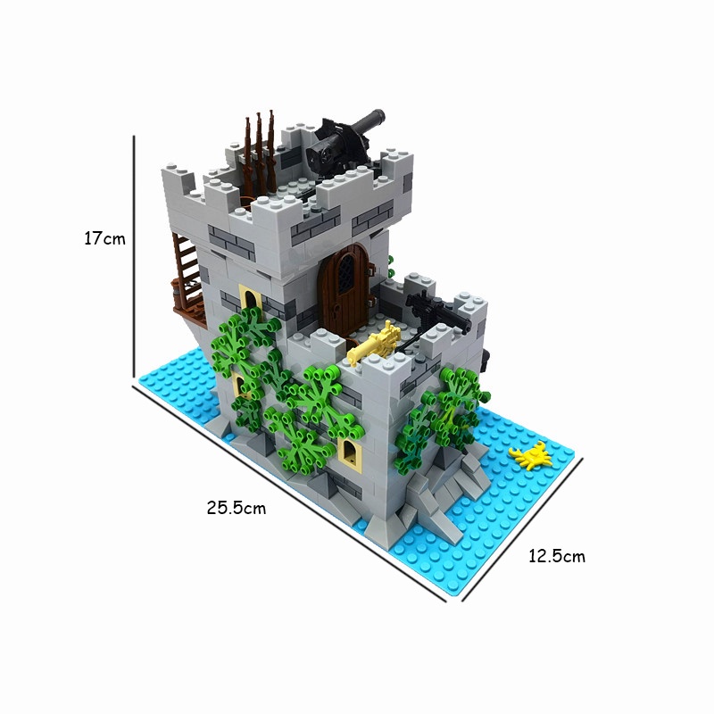 Bộ Đồ Chơi Lắp Ráp Mô Hình Lego Cướp Biển Thú Vị Cho Bé