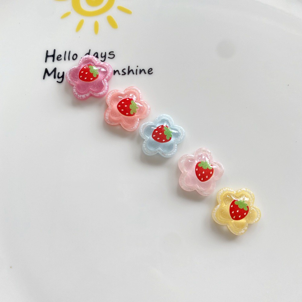 Charm (C434) slime/ Dụng Cụ Charm Trang Trí [Ko Keo &amp; Nút] Kẹo Bánh Mini - Giá 1 Cái