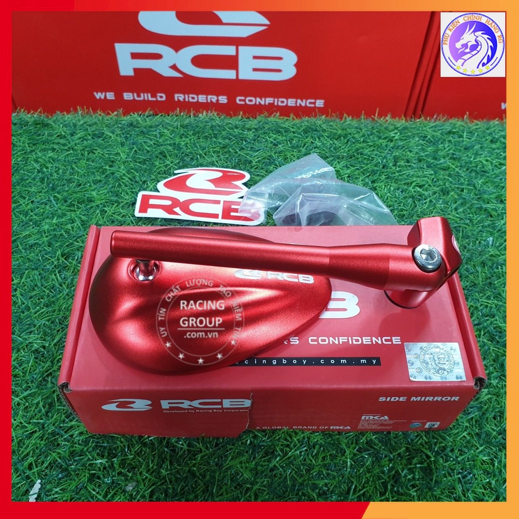 Kính Chiếu Hậu RCB S5 Gắn Xe Máy Hàng Chính Hãng Kiểu Dáng Mới Full Hộp Full Màu