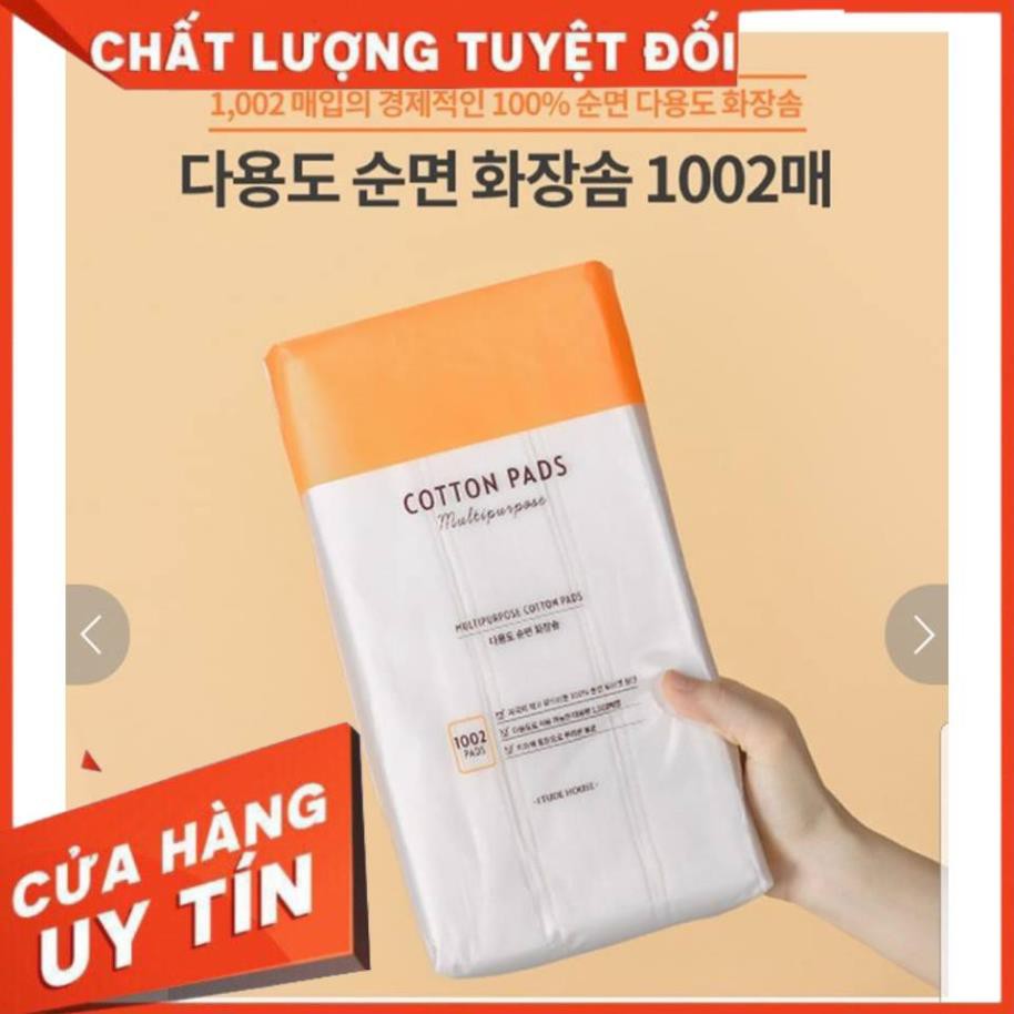 Giảm Sốc siêu rẻ Bông Tẩy Trang Hàn Quốc Cotton Pads 1002 Miếng