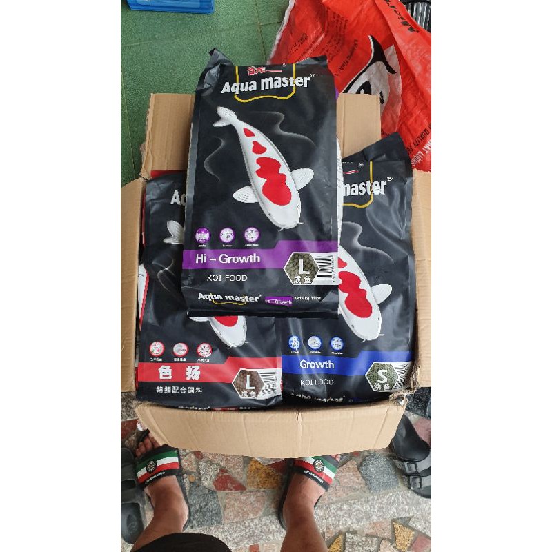 Cám cá Aqua Master Hi Growth + Growth + Color