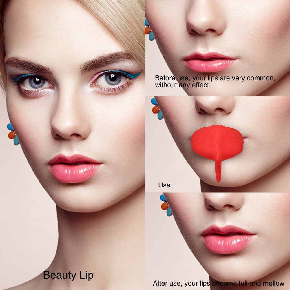 Dụng cụ làm đầy môi bằng silicone hình con cá