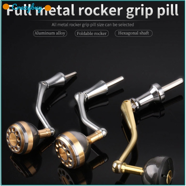 Cr Tay Quay Máy Câu Cá Cnc Bằng Kim Loại Thay Thế Diy