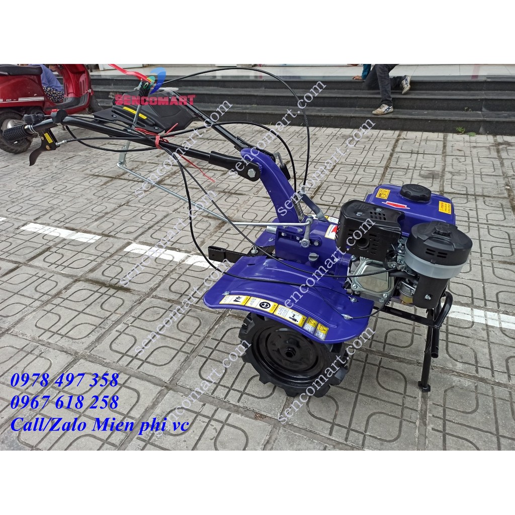 Máy cày bừa xới đất mini chạy xăng Anka 170 chạy xăng